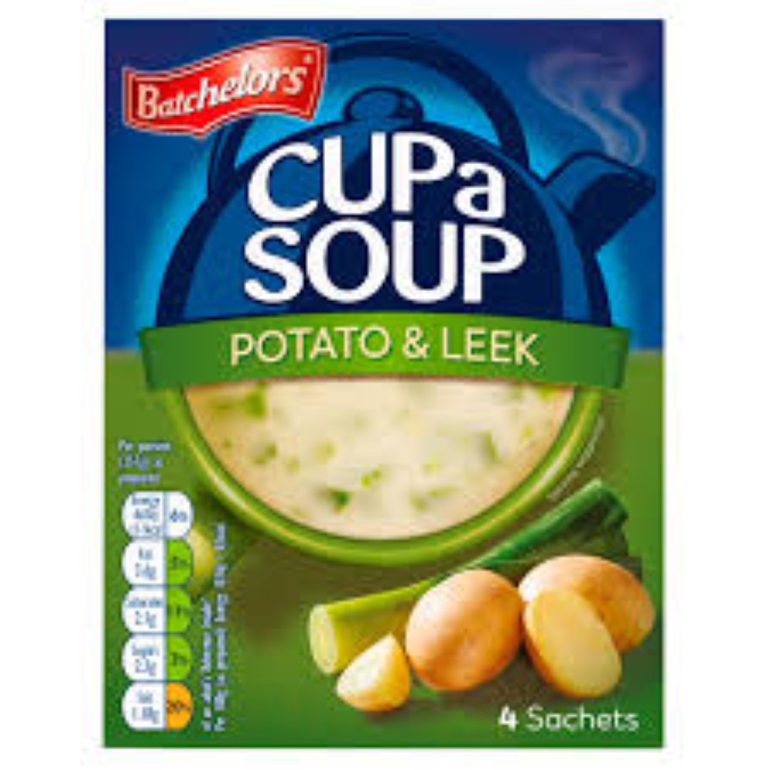 BATCHELOR CUPA SOUP POTATO & LEEK 107G